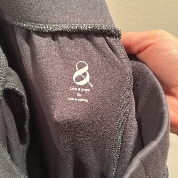 Lou & Grey Scubasoft Half Zip Pullover and matching pant set XS Deep Delphinium - Picture 7 of 11